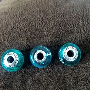 Pandora Glass Charms Trio
